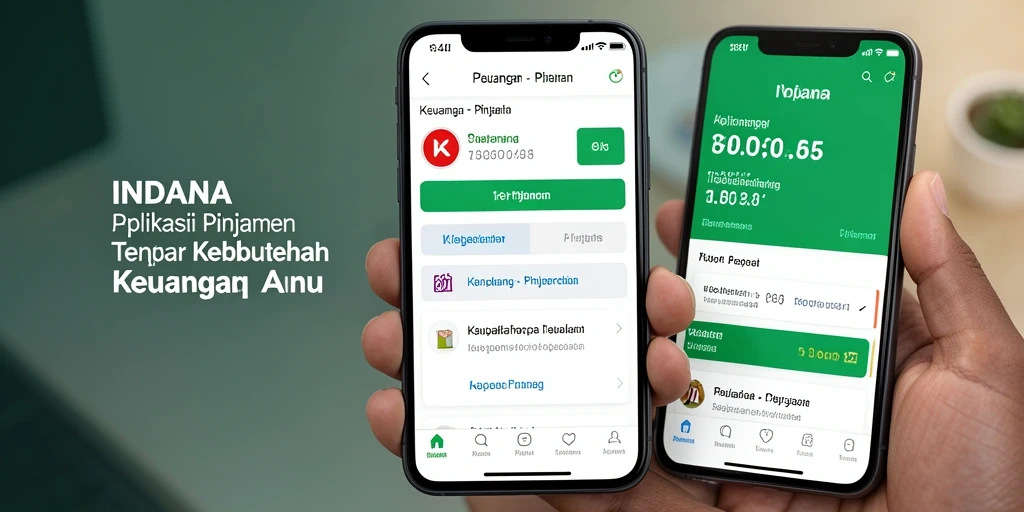 Antarmuka aplikasi INDAAA yang sederhana dan mudah digunakan.