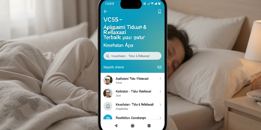 Antarmuka VC55 menampilkan fitur relaksasi yang memukau.