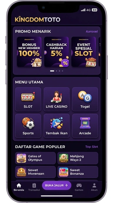 Link Alternatif Terpercaya kingdomtoto untuk Pengguna Android